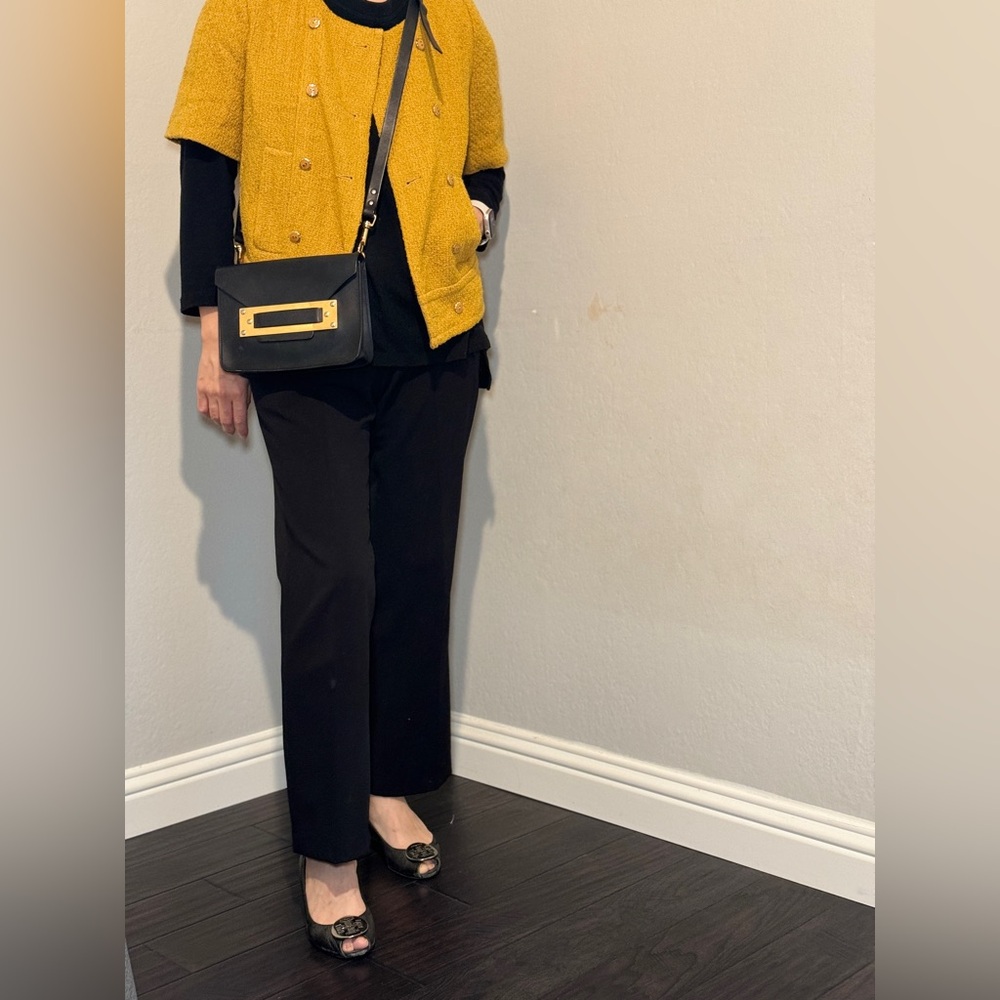 Anthropologie Cropped Wool Jacket